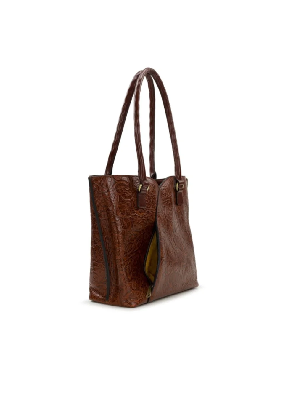 Patricia Nash Marion Tote - Brazilian Supple Tooled- convertible tote/crossbody
